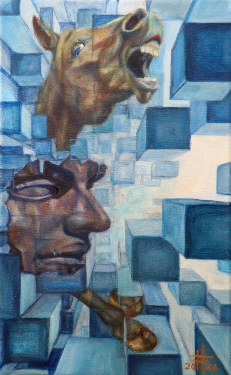 Oil on canvas, 50 x 30 cm